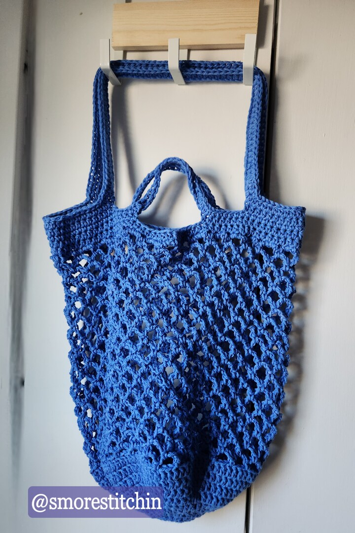 Market Bag Mesh Bag Cotton Bag Crochet Bag Perfect Gift MakerPlace by Michaels